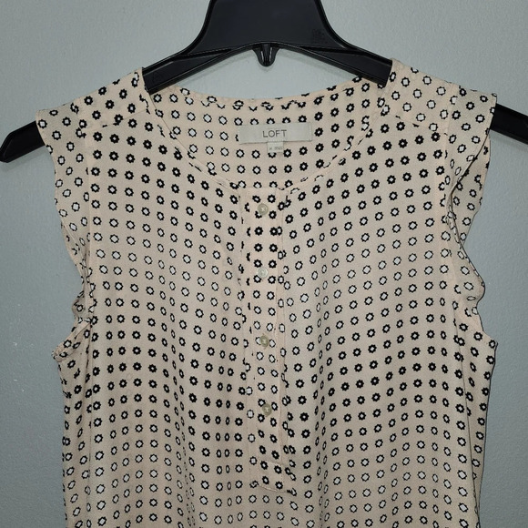 Loft women's tank top size M cream - Picture 3 of 7